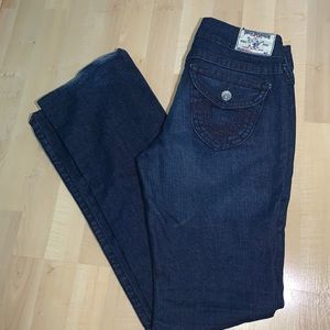 TRUE RELIGION BECKY Low Rise Bootcut Jeans